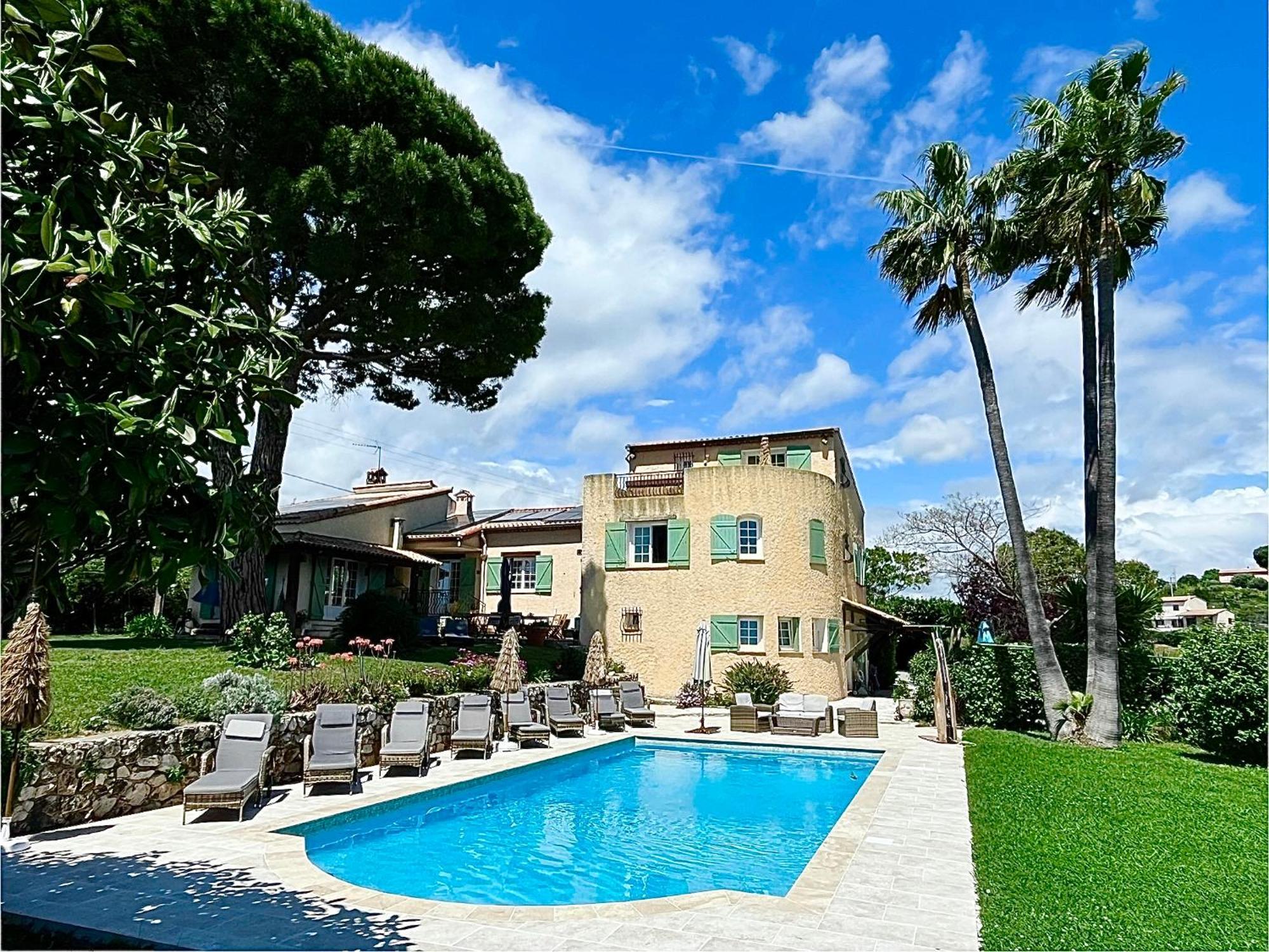 Villa Antoline Cagnes-sur-Mer Buitenkant foto